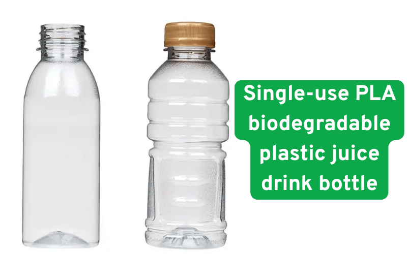 使い捨てPLA生分解性プラスチックジュース飲料ボトル