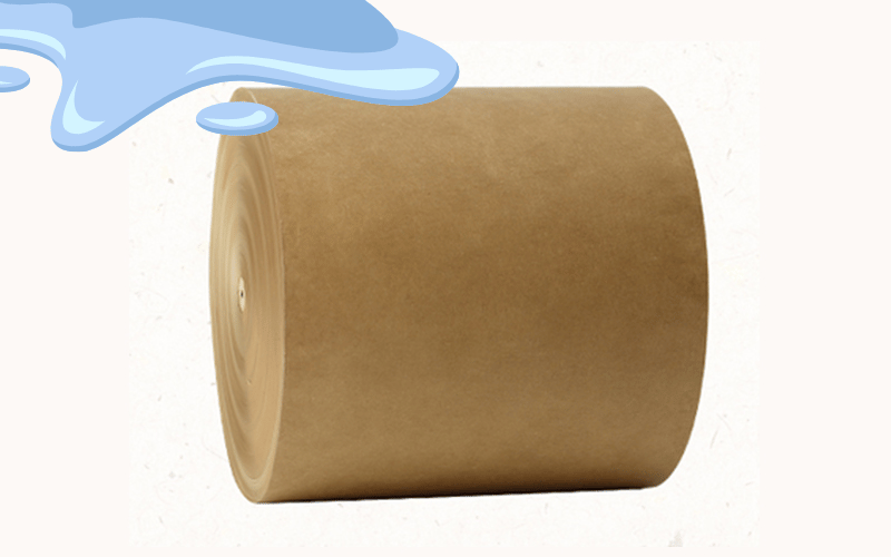 Kraft paper struggles to perform well in environments with high moisture or humidity